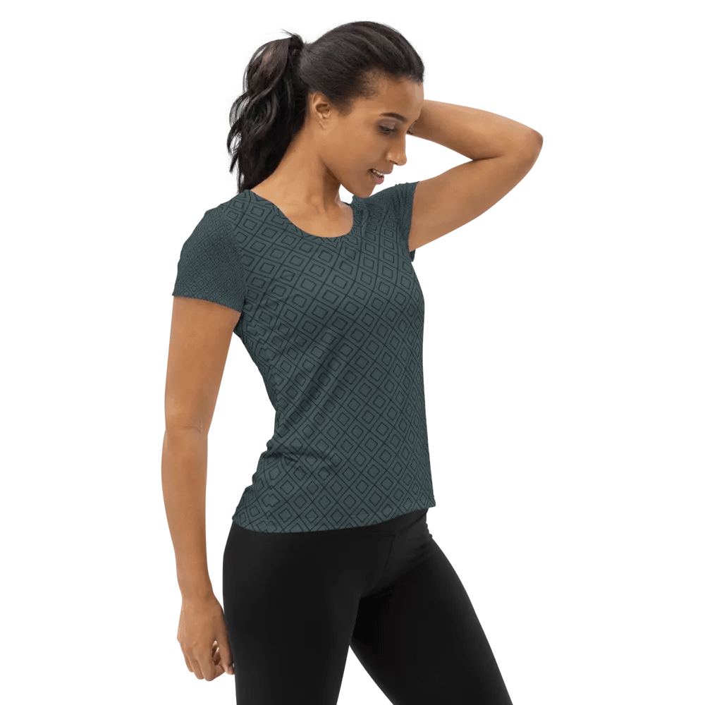 All-Over Print Women's Athletic T-Shirt product image (4)