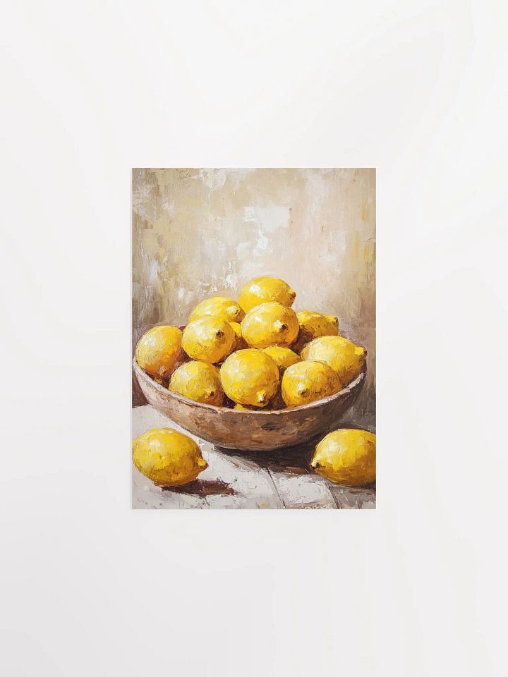 Rustic Farmhouse Lemons - Vintage Citrus Wall Art product image (9)