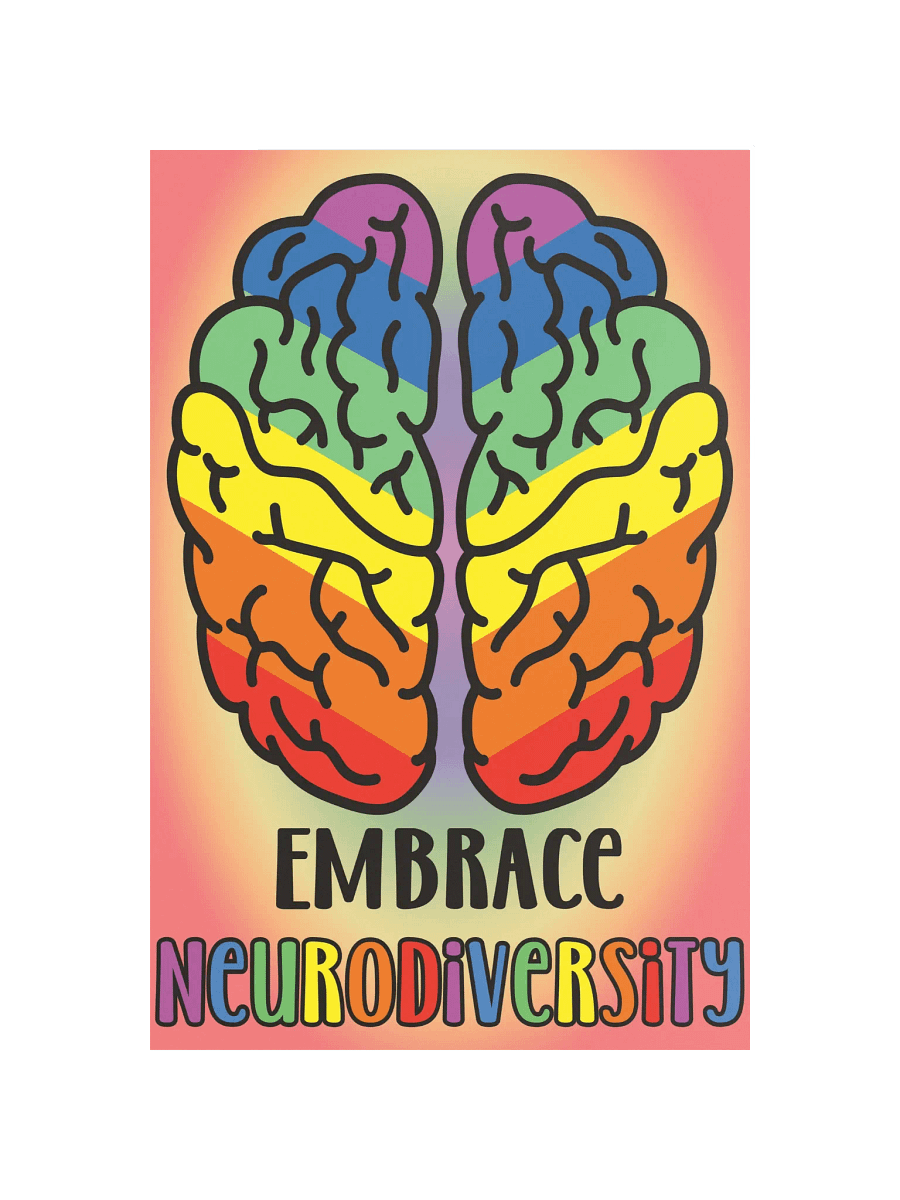 Embrace Neurodiversirty Poster product image (4)