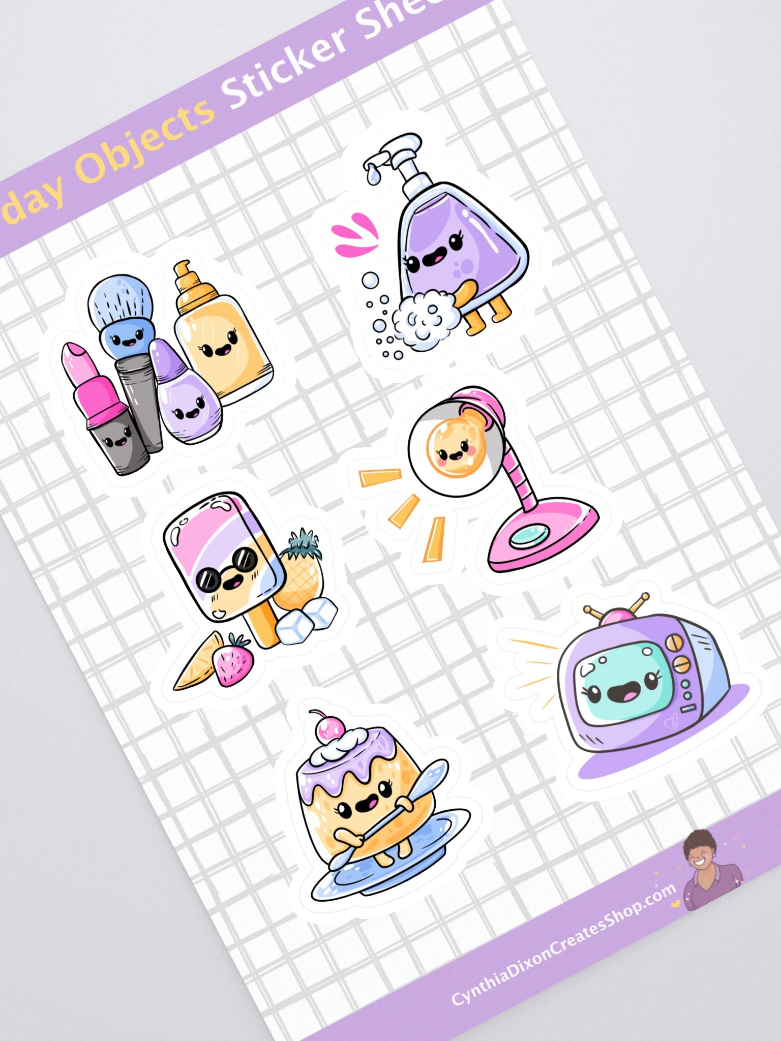 Everyday Objects Sticker Sheet product image (1)