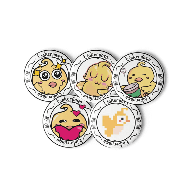 The 5 Chicks Pins product image (1)