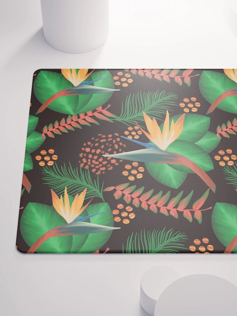 El Yunque Tropical Rainforest Black Gaming Mousepad product image (10)