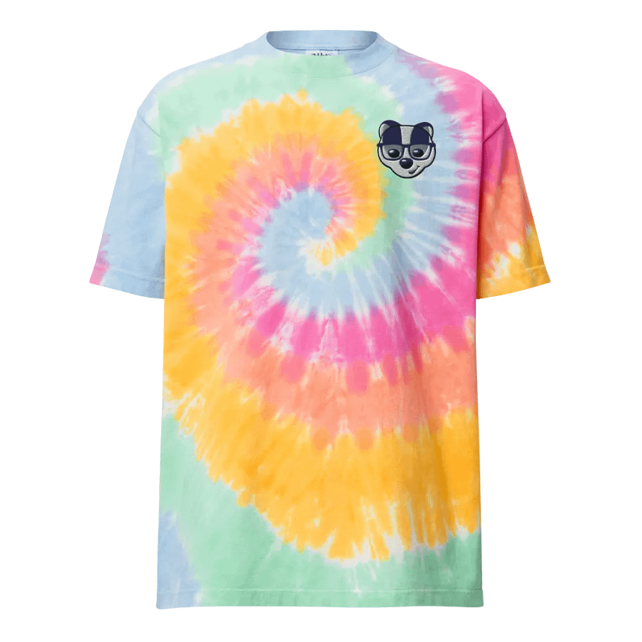 BadgerMakes Tie-Dye T-Shirt product image (1)