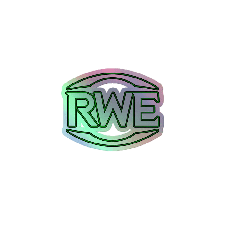 Sticker holographique RWE product image (1)