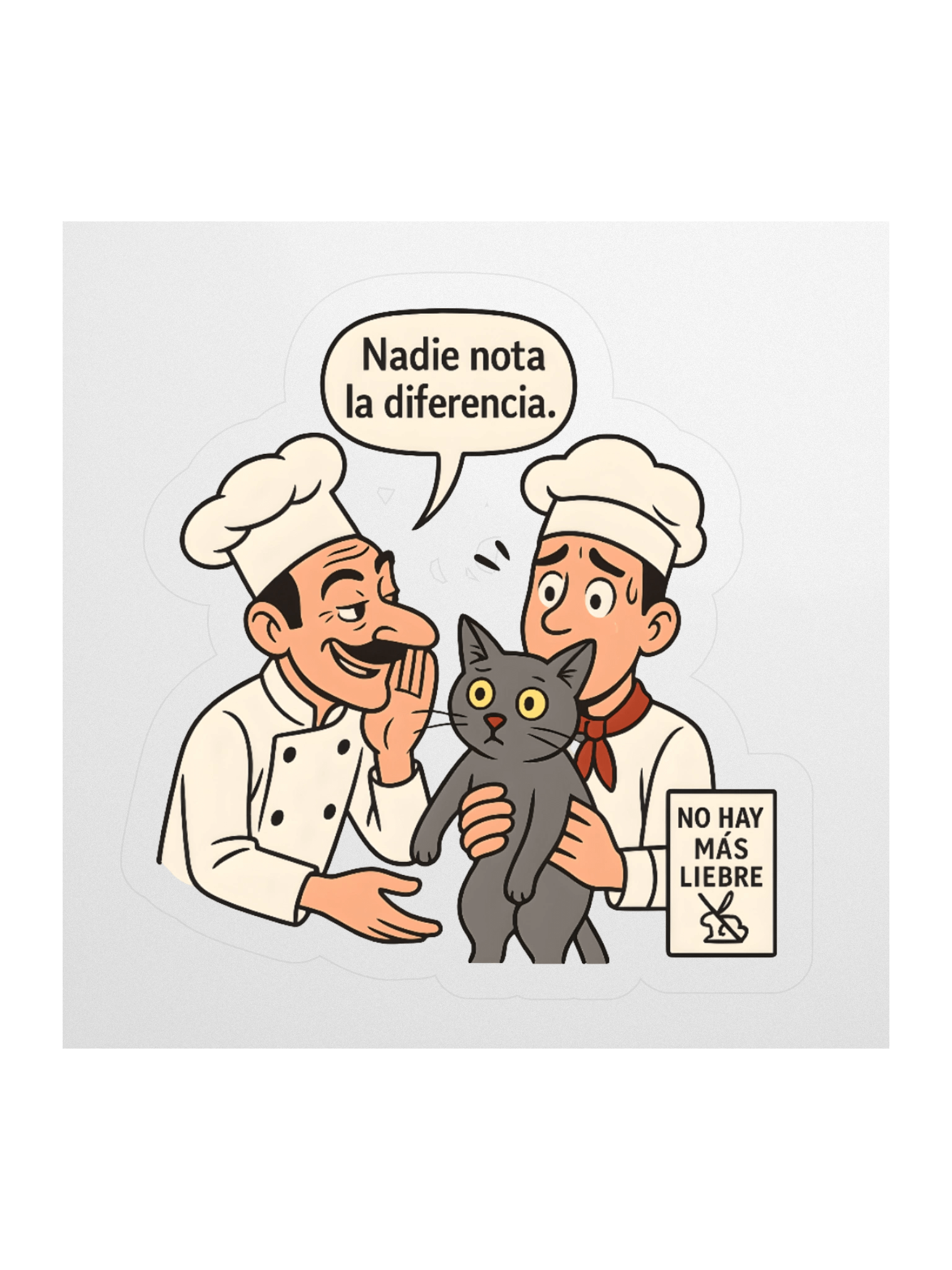 Dar gato por liebre dark lingo sticker by dark alphabet product image (1)