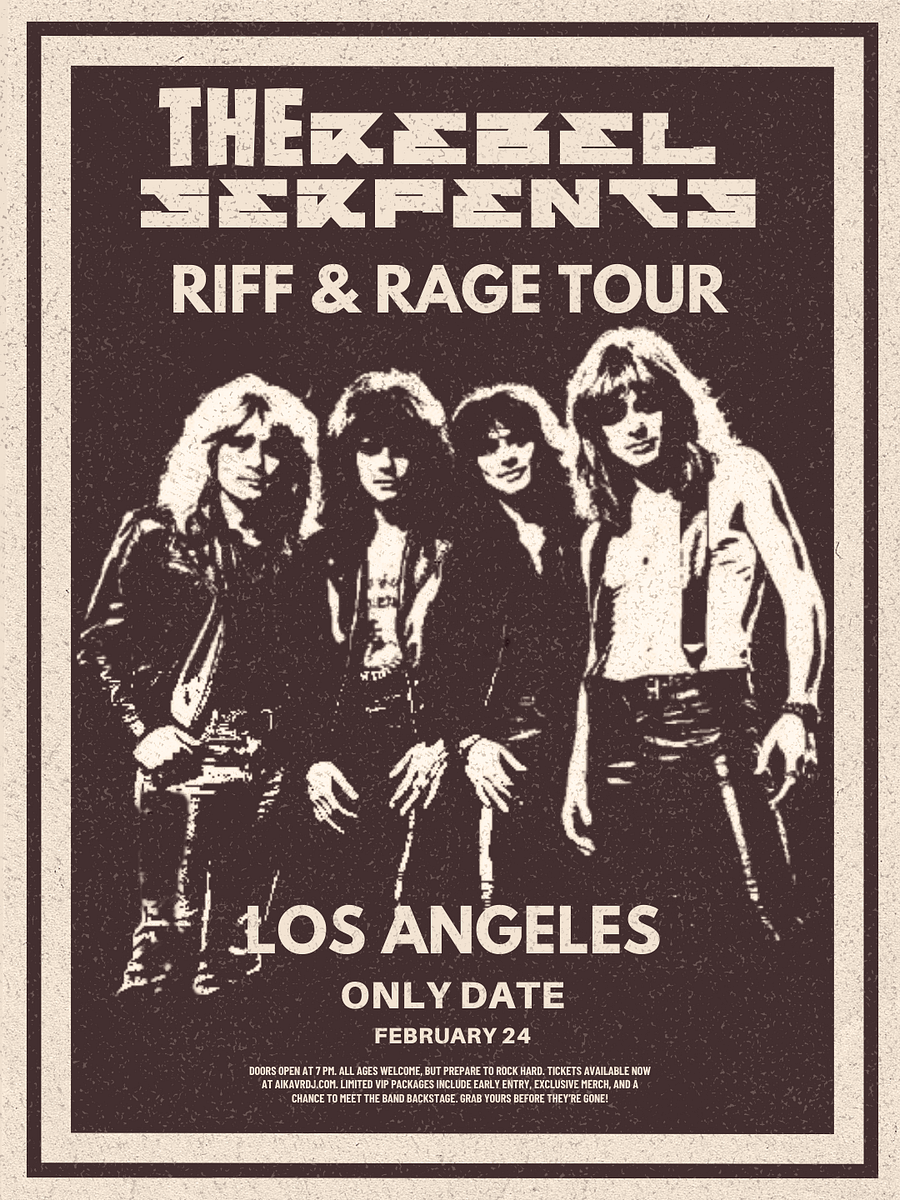 The Rebel Serpents - Live in LA product image (2)