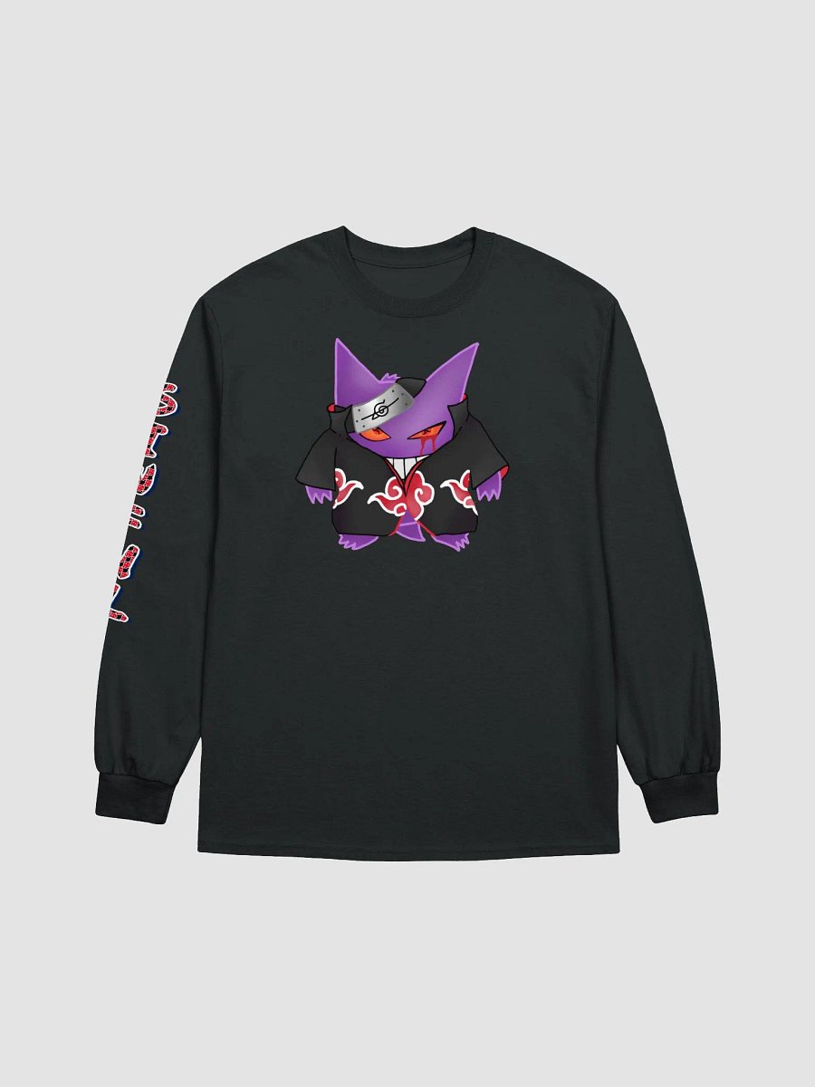 Gengar X Itachi (Akatsuki) Gildan Ultra Cotton Long Sleeve T-Shirt product image (1)