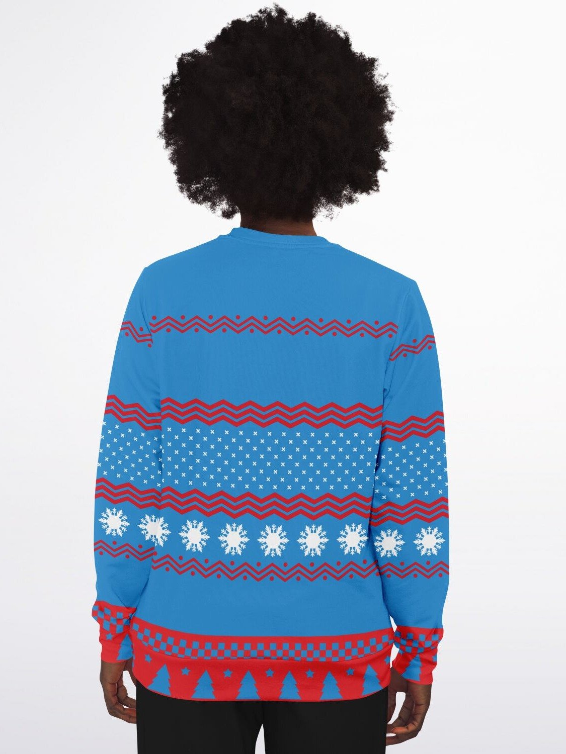 Meowy Christmas Cat Sweater | Funny Kitten Holiday Sweatshirt | Pet Lover Christmas Party Outfit | Cat Mom Winter Gift product image (4)