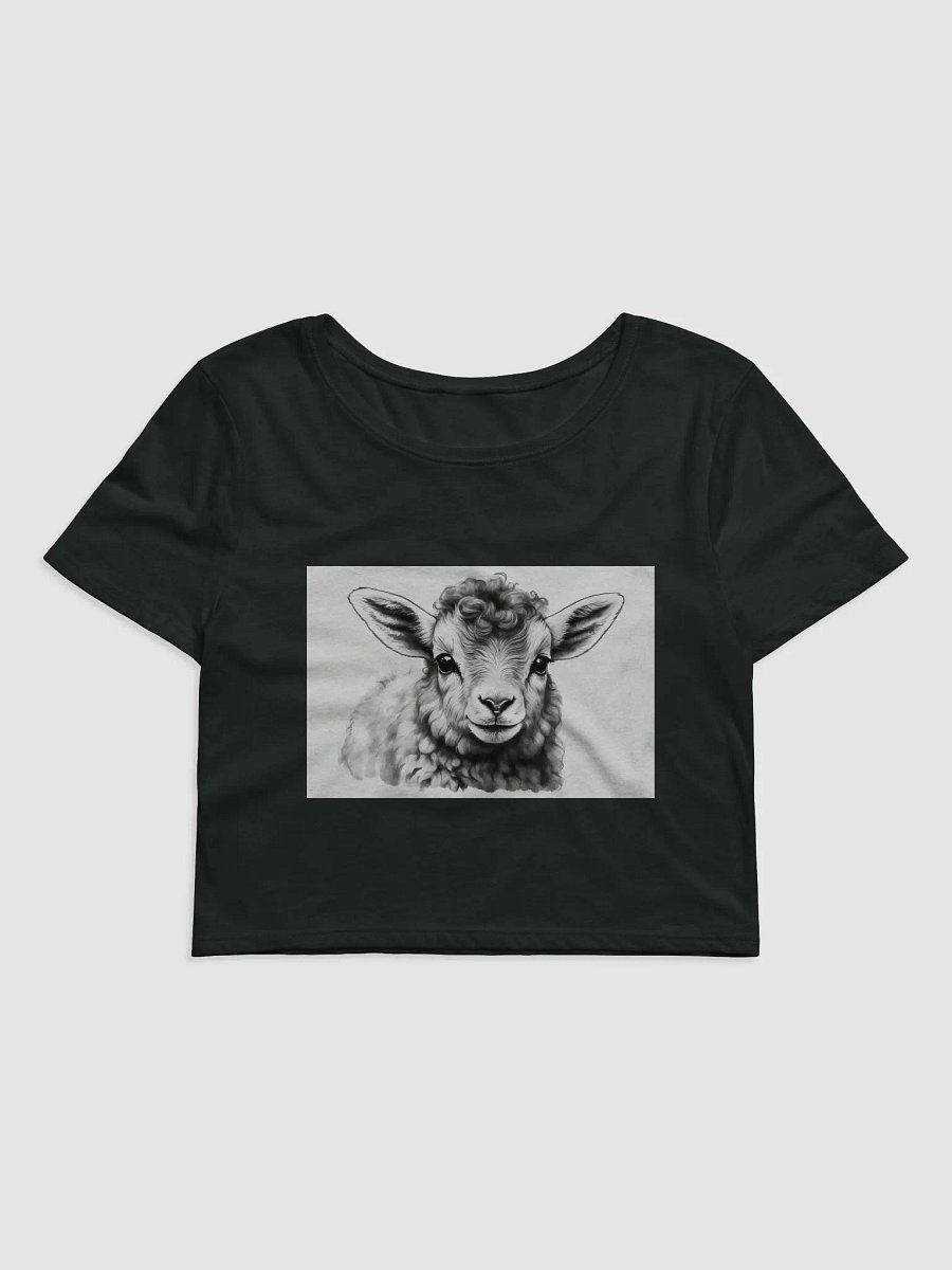 Cute Sheep crop top product image (1)
