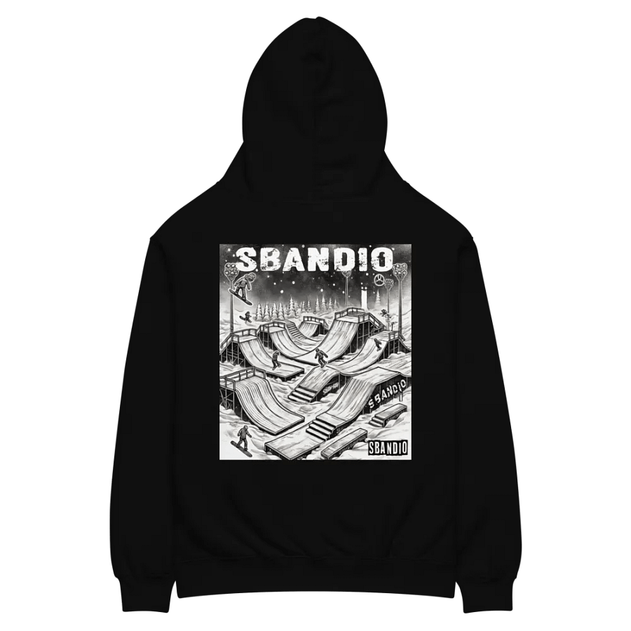 FELPA SBANDIO SNOWPARK – Black Street Edition product image (4)