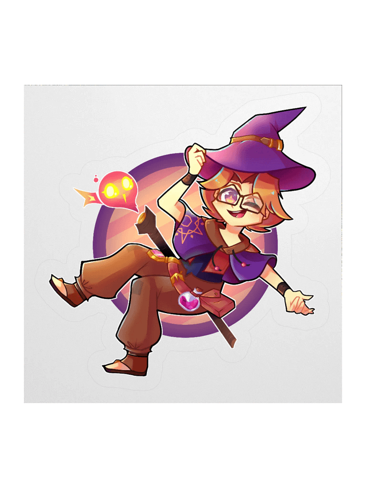 ◖005◗ flashy wizboi sticker product image (2)