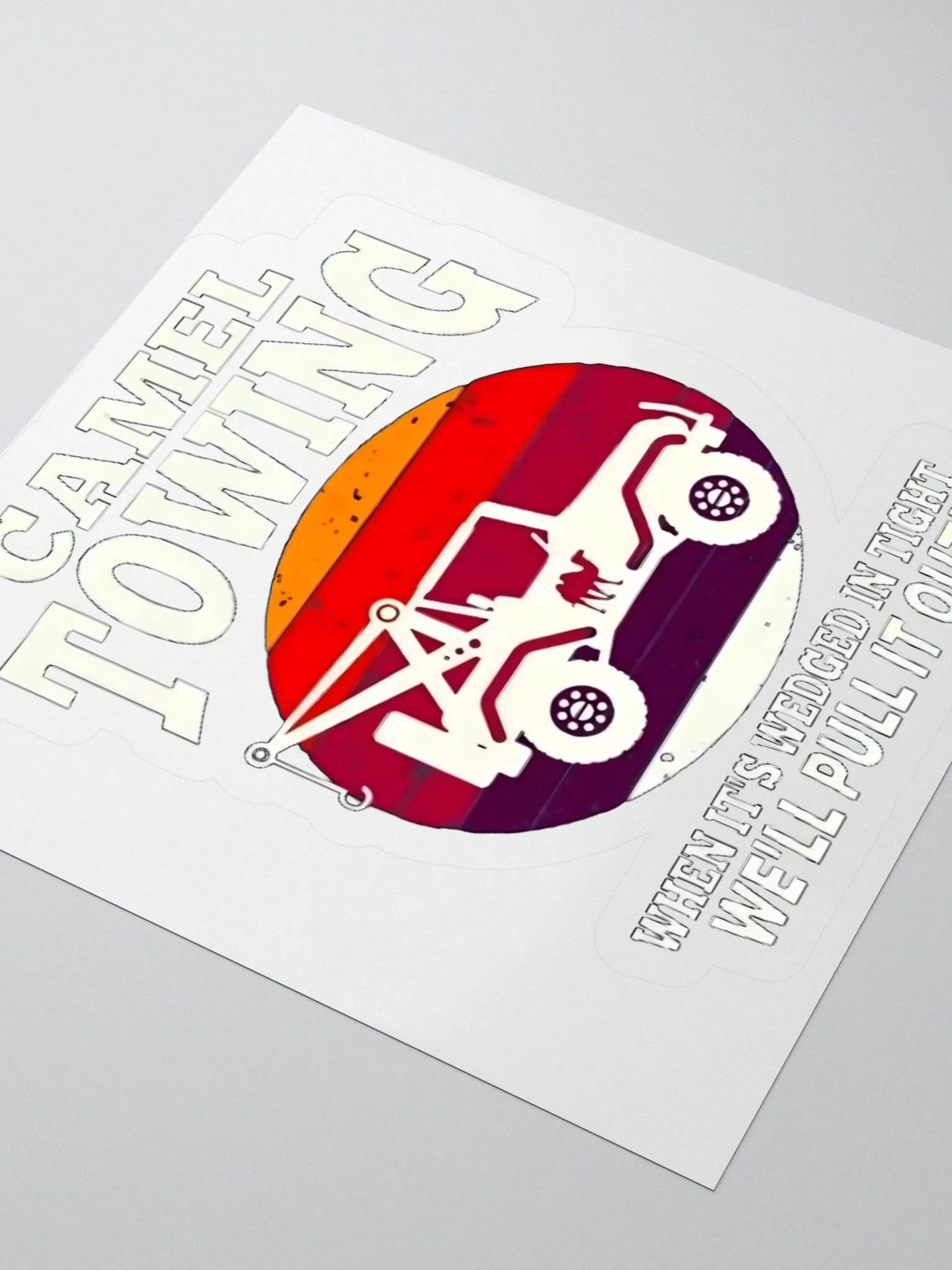 Camel Towing Sticker product image (3)
