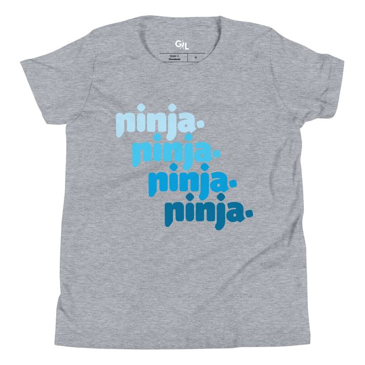 Quad Ninja Kids Tee: Blue product image (1)