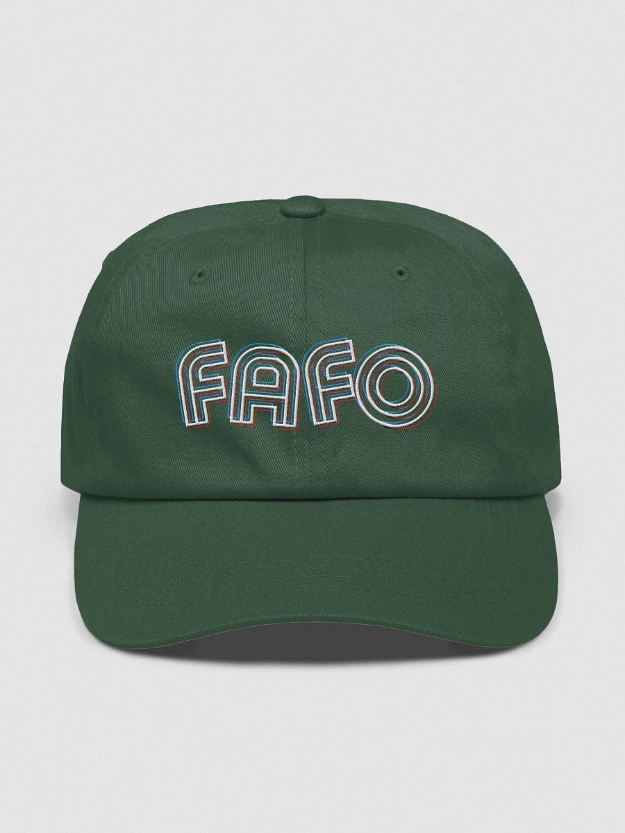 FAFO classic dad hat product image (2)