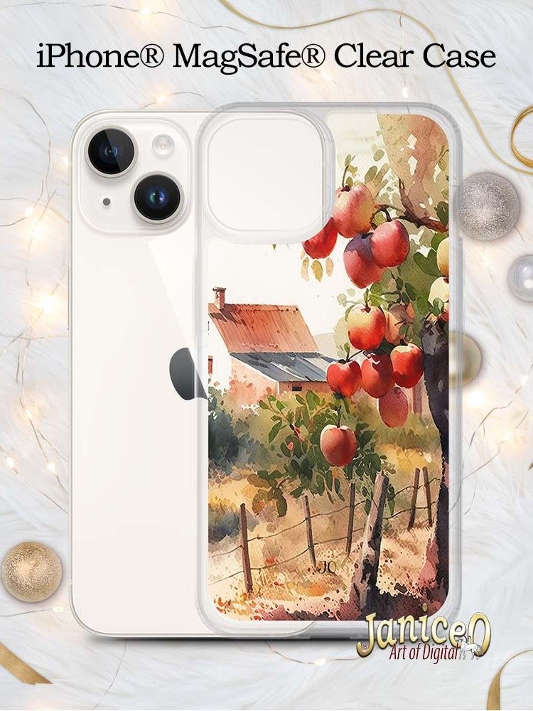 Core Protection - Rustic Apple Orchard iPhone® MagSafe® Clear Case product image (42)