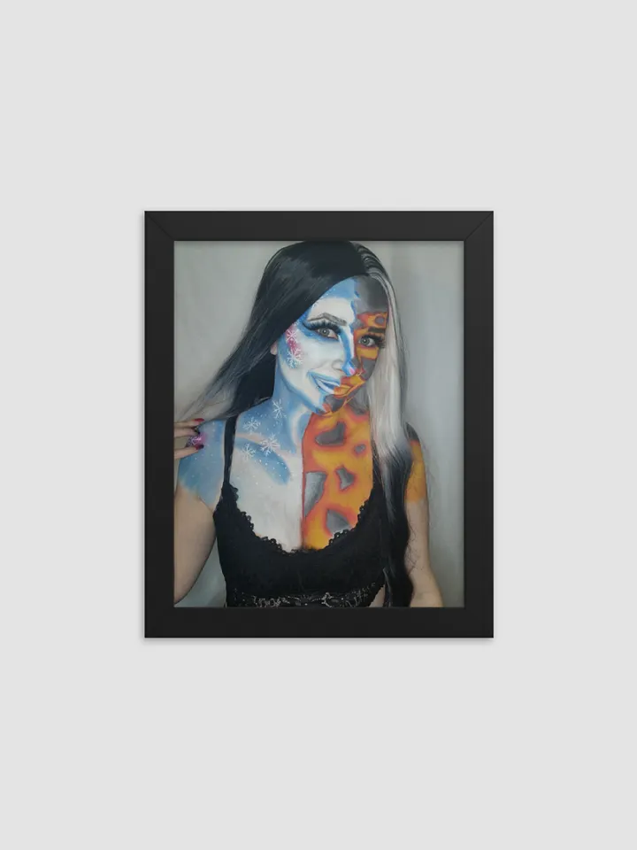 Fire and Ice - Framed High-Quality Matte Poster product image (1)