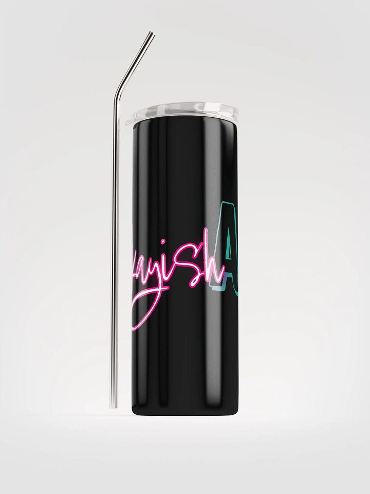 OkayishAF Drink Bottle With Straw product image (1)