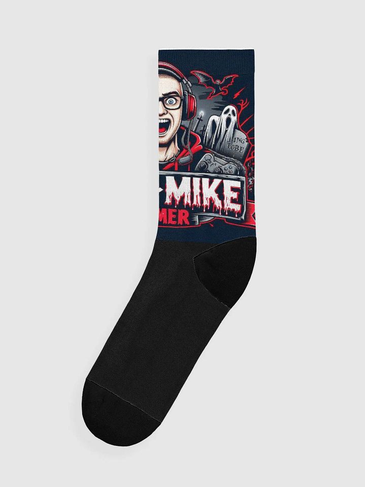 Intense Gamer Vibes Crew Socks product image (1)