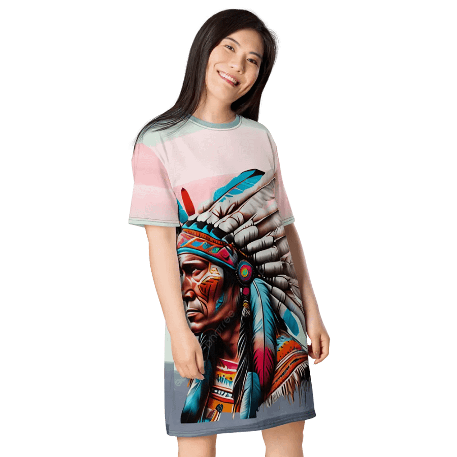 Dream All-Over T-Shirt Dress product image (4)