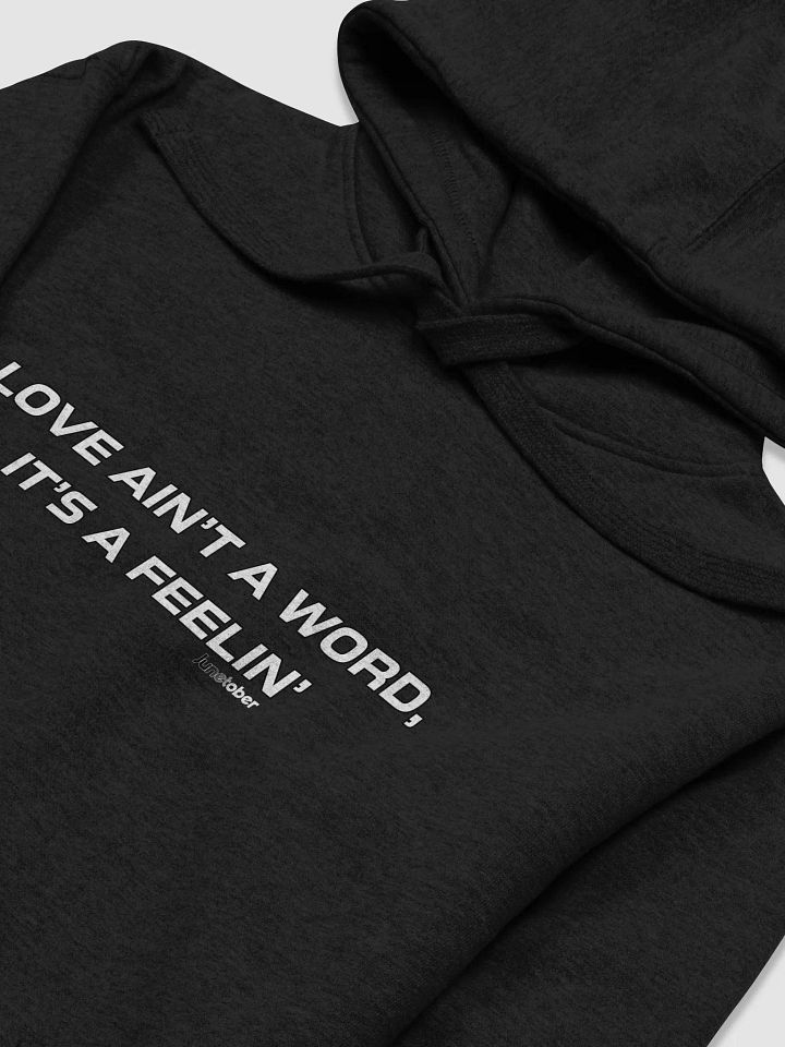 Love Ain’t a Word Hoodie product image (2)
