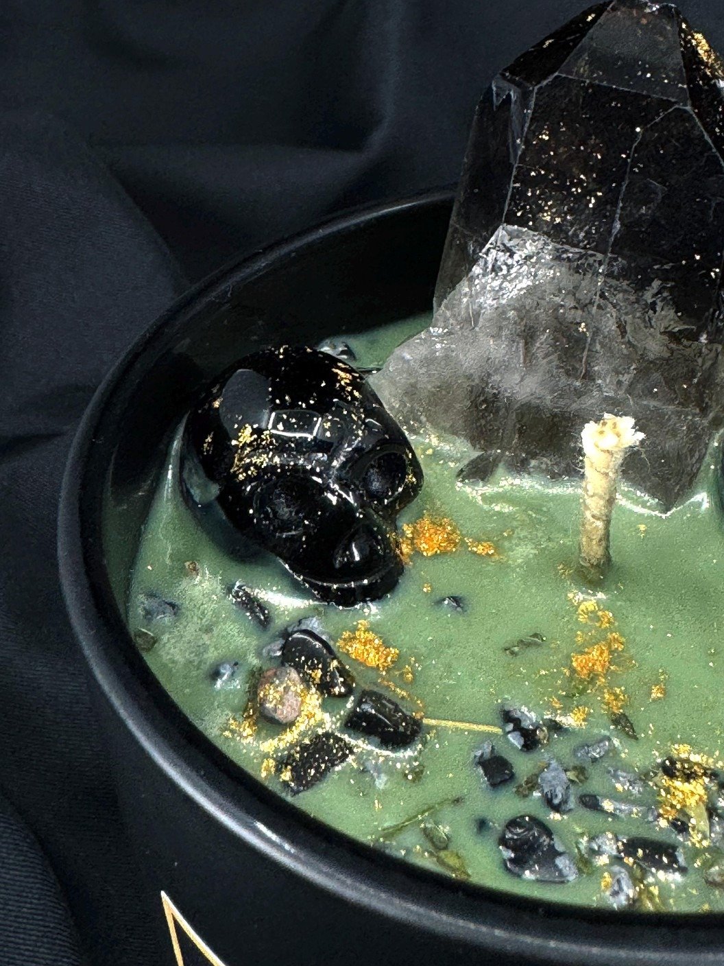 Custom Deity Crystal Candle product image (4)