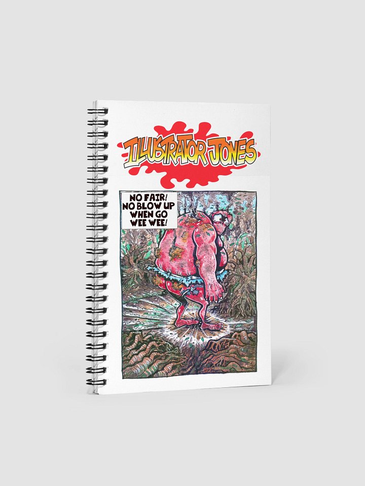 Illustrator Jones Note Book product image (1)