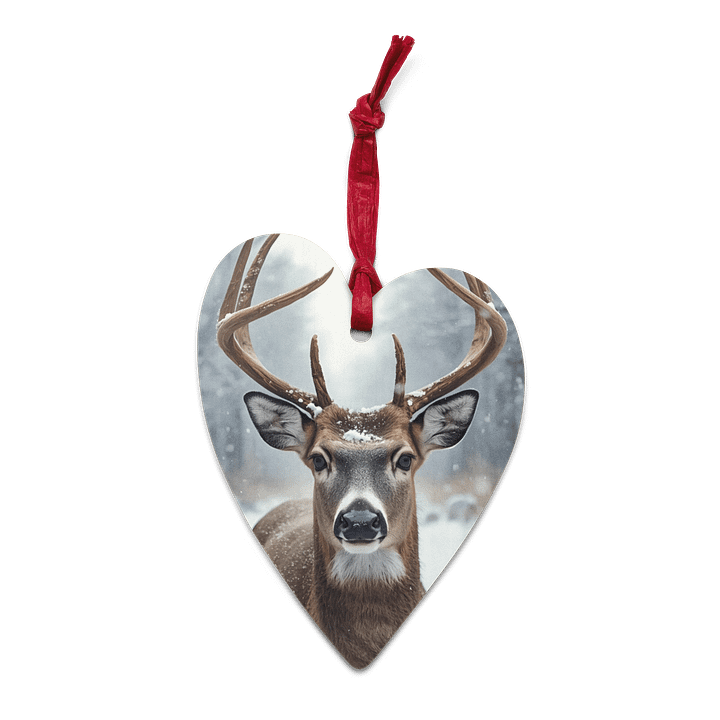Winter Wonderland Deer Wooden Ornaments product image (8)