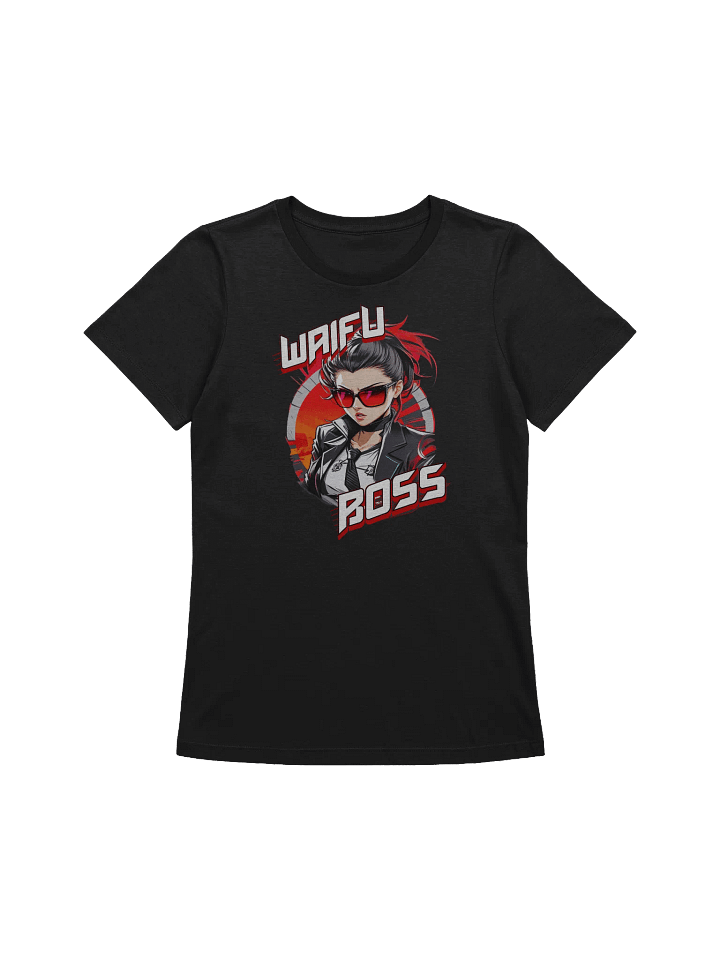 Waifu Boss v1 - Bella Canvas Women's Supersoft Relaxed-fit T-Shirt product image (2)