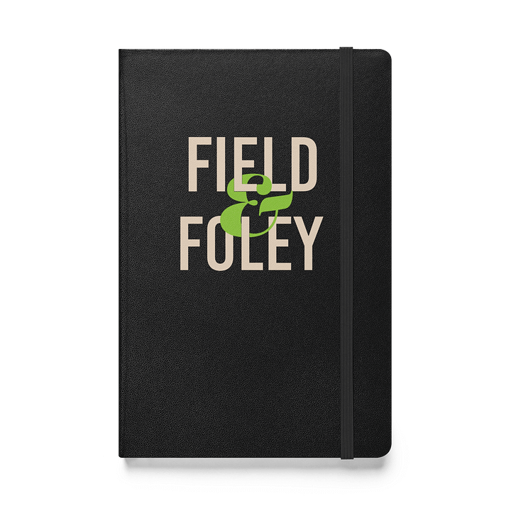 Field & Foley Logo Hardcover Notebook product image (1)
