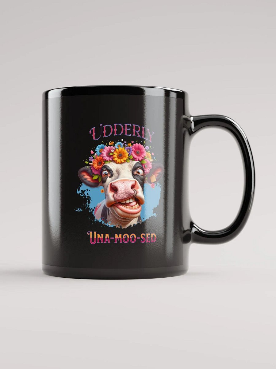 Whimsical Cow Floral Crown Mug product image (1)