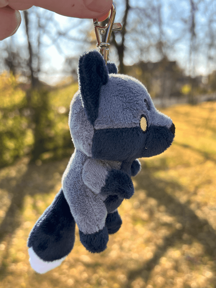 Trot the Silver Fox Bag Buddy! product image (2)