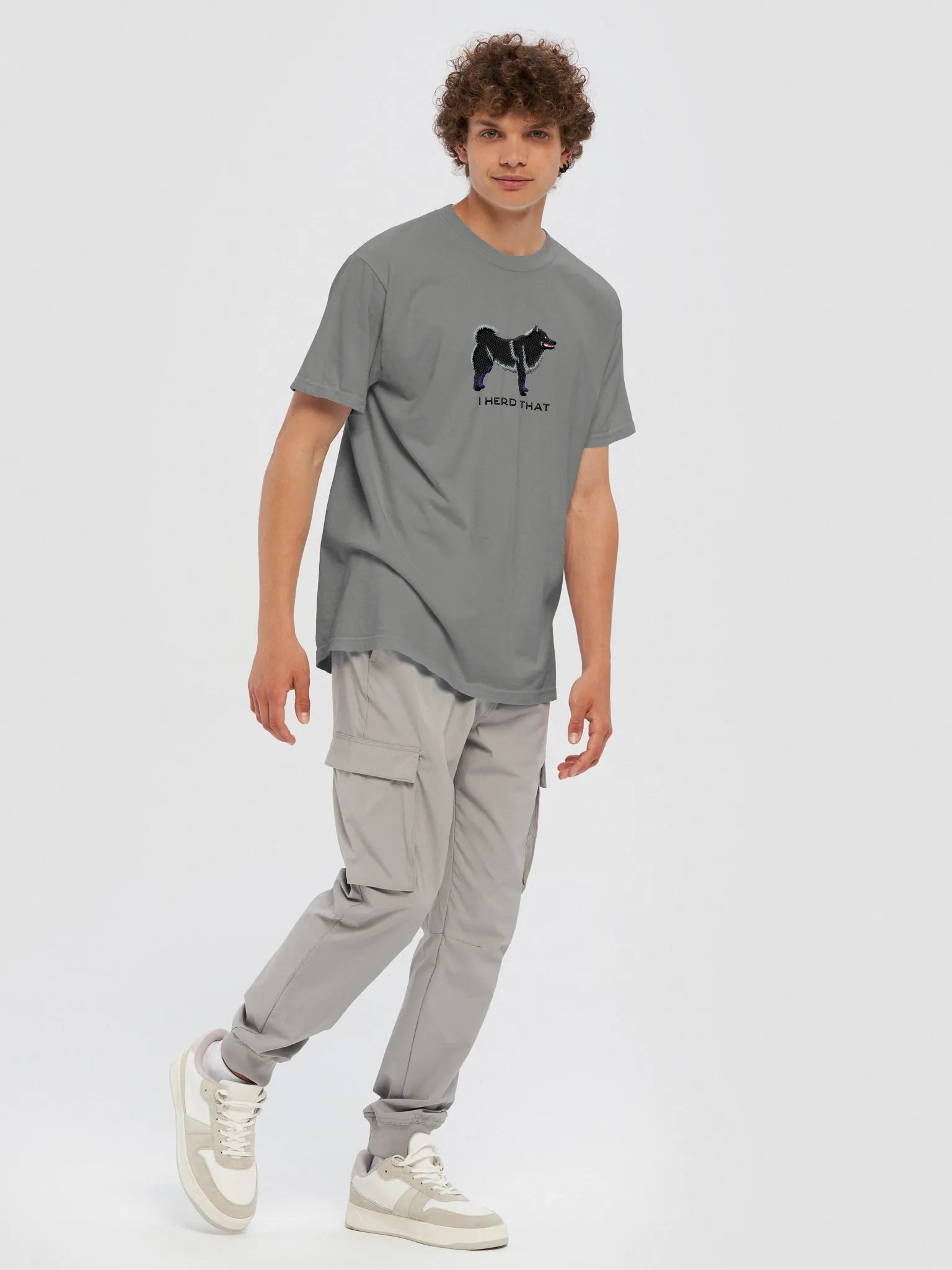 I Herd That T-Shirt(Embroidered) of a Schipperke product image (9)