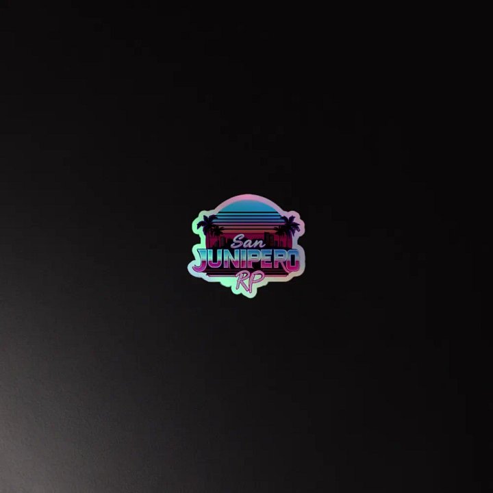 Holographic SJRP Sticker product image (4)