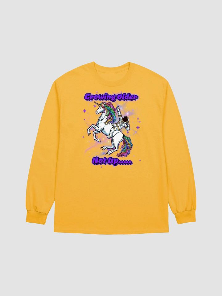 Galactic Unicorn Birthday Adventure long sleeve tee product image (1)