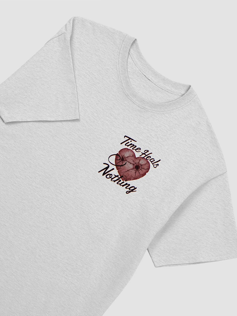 Time Heals Nothing Bullet Holes Heart shirt product image (35)