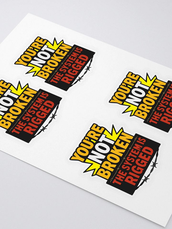 You're NOT Broken Sticker Sheet product image (2)