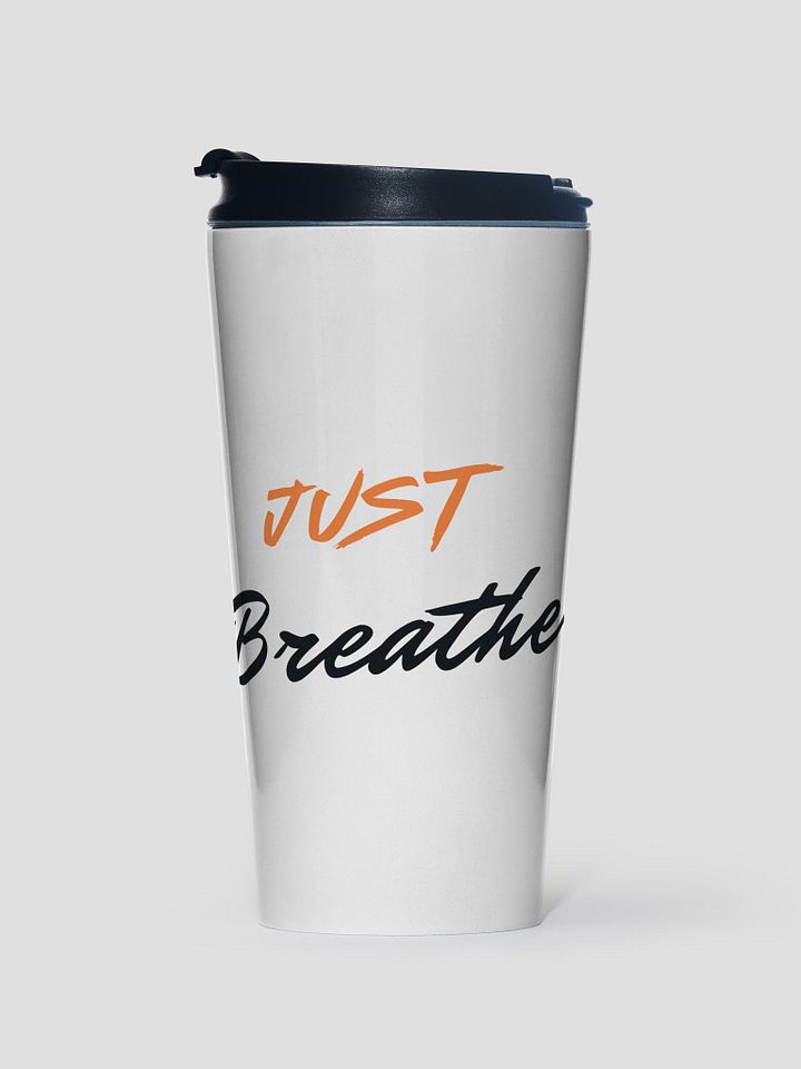 Breathe Easy Stainless Steel Travel Mug product image (1)