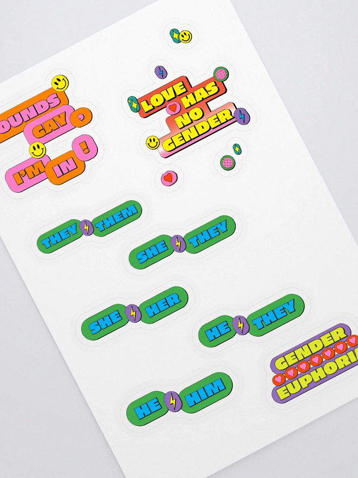 Collection Sydney LGBTQ+ Full Sticker Sheet product image (1)