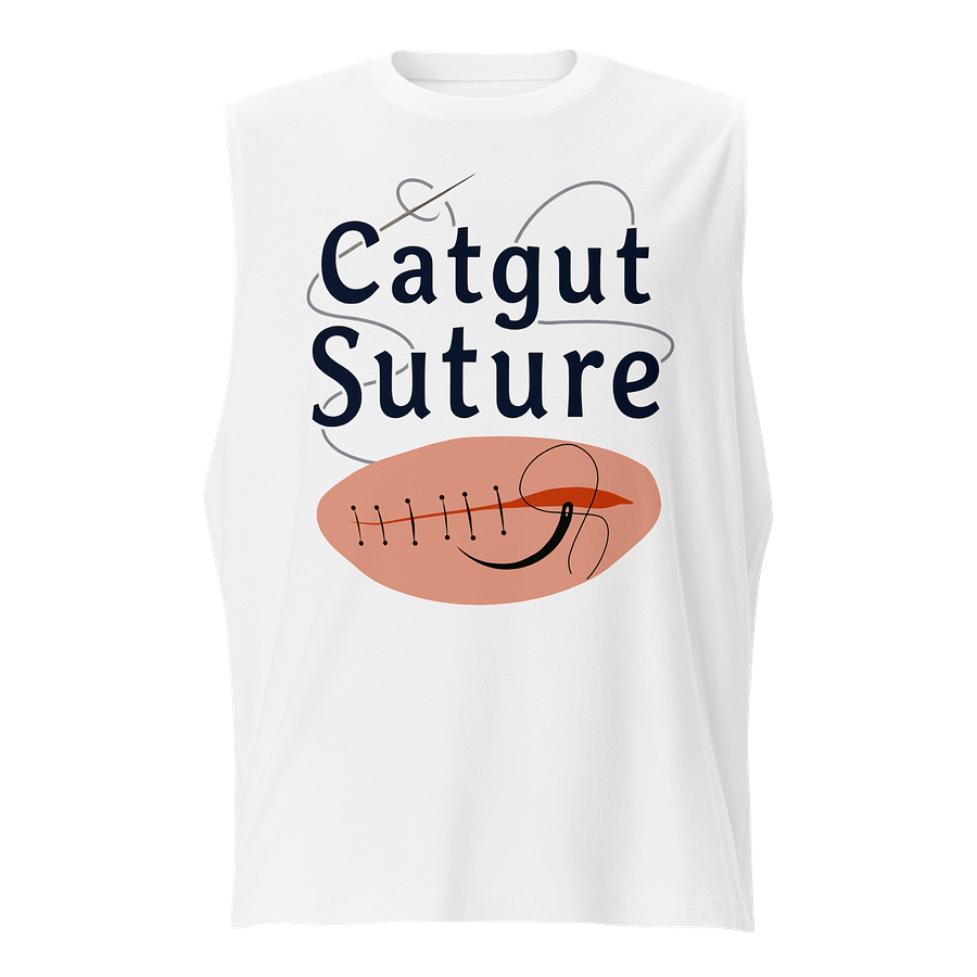 Medical Stitched Wound Graphic Muscle Tank product image (1)
