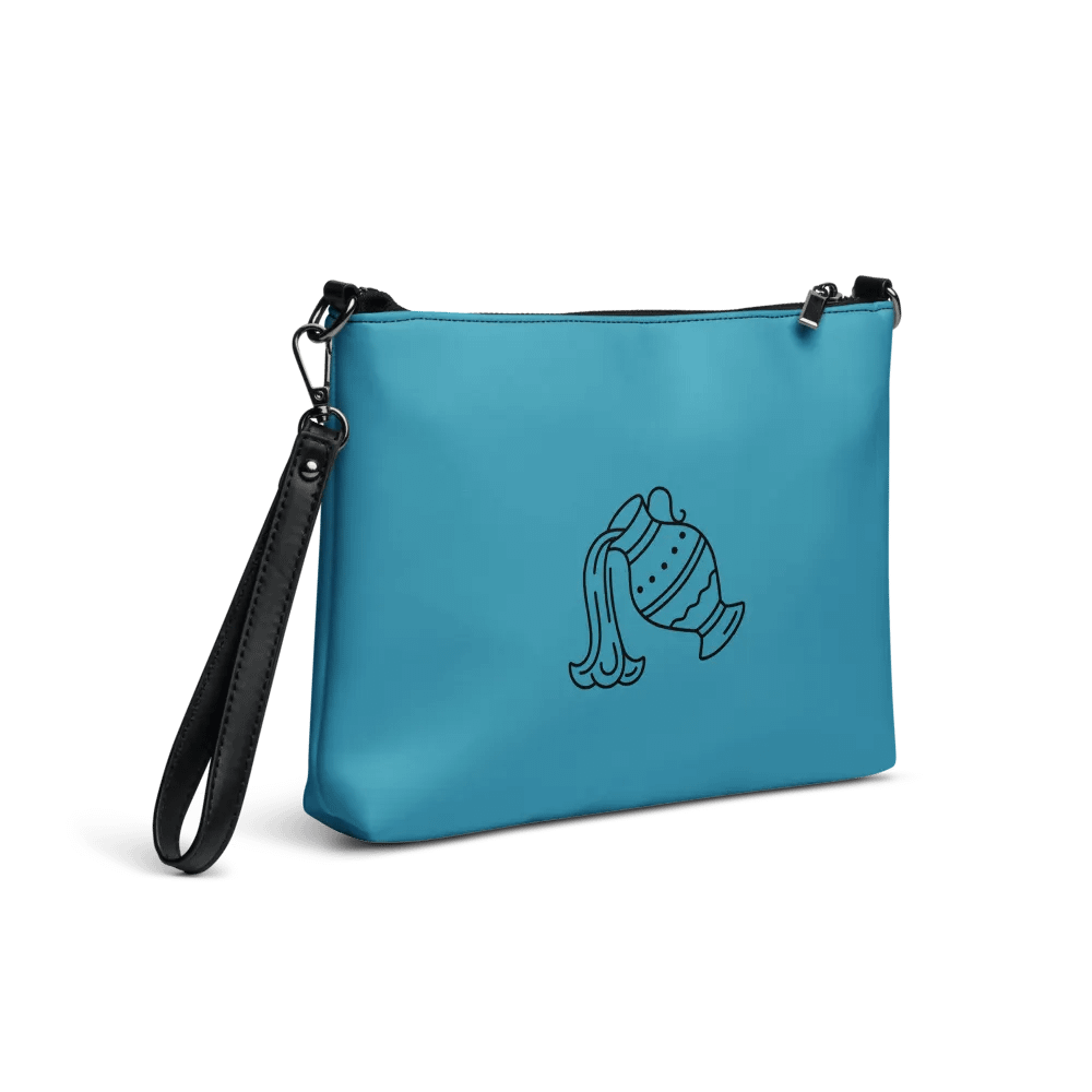 Aquarius Teal All-Over Crossbody Bag product image (9)
