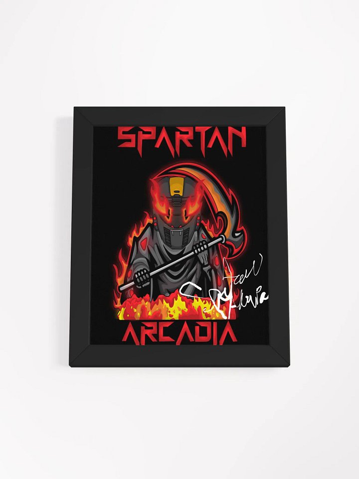 Spartan Arcadia Engulfed Autographed poster product image (4)