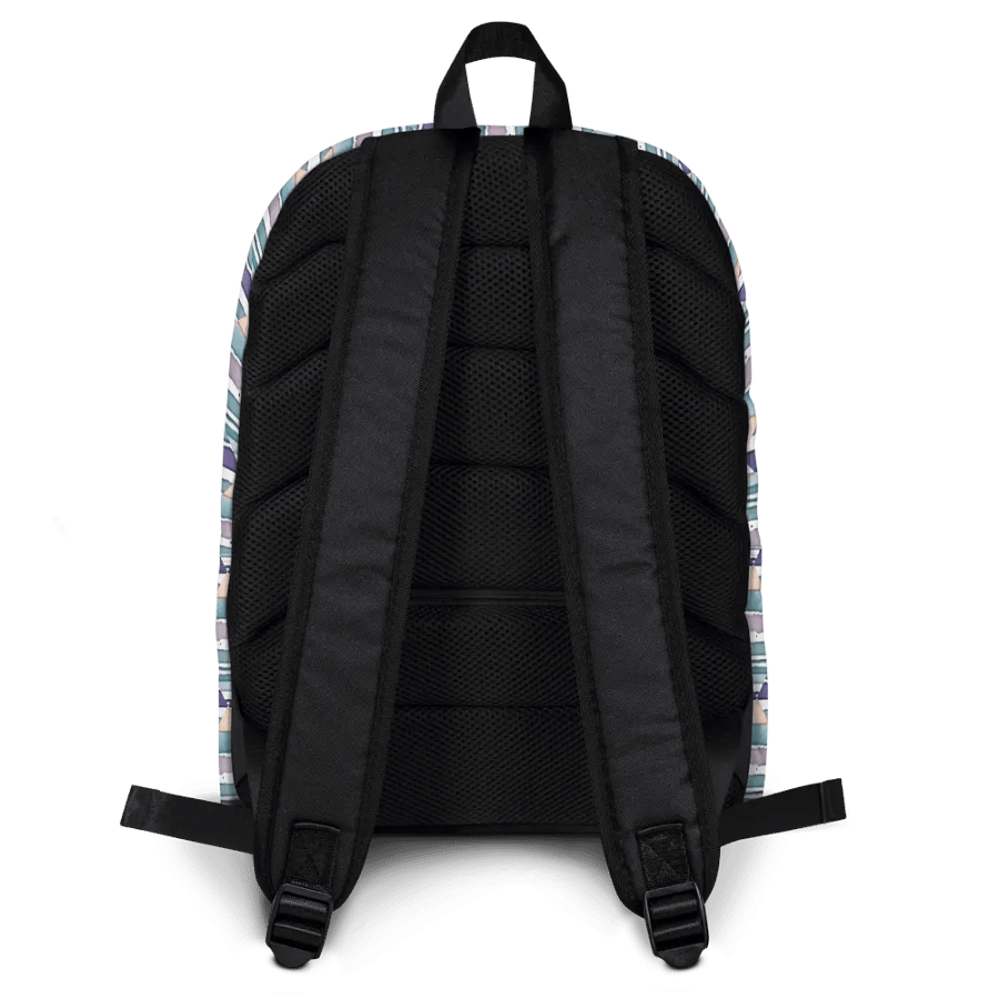 Geometric Gradient All-Over Print Backpack product image (8)