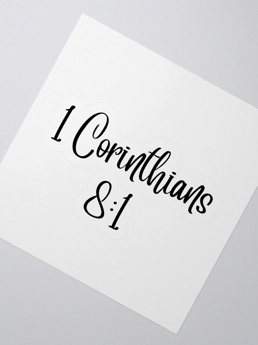1 Corinthians 8:1 product image (5)