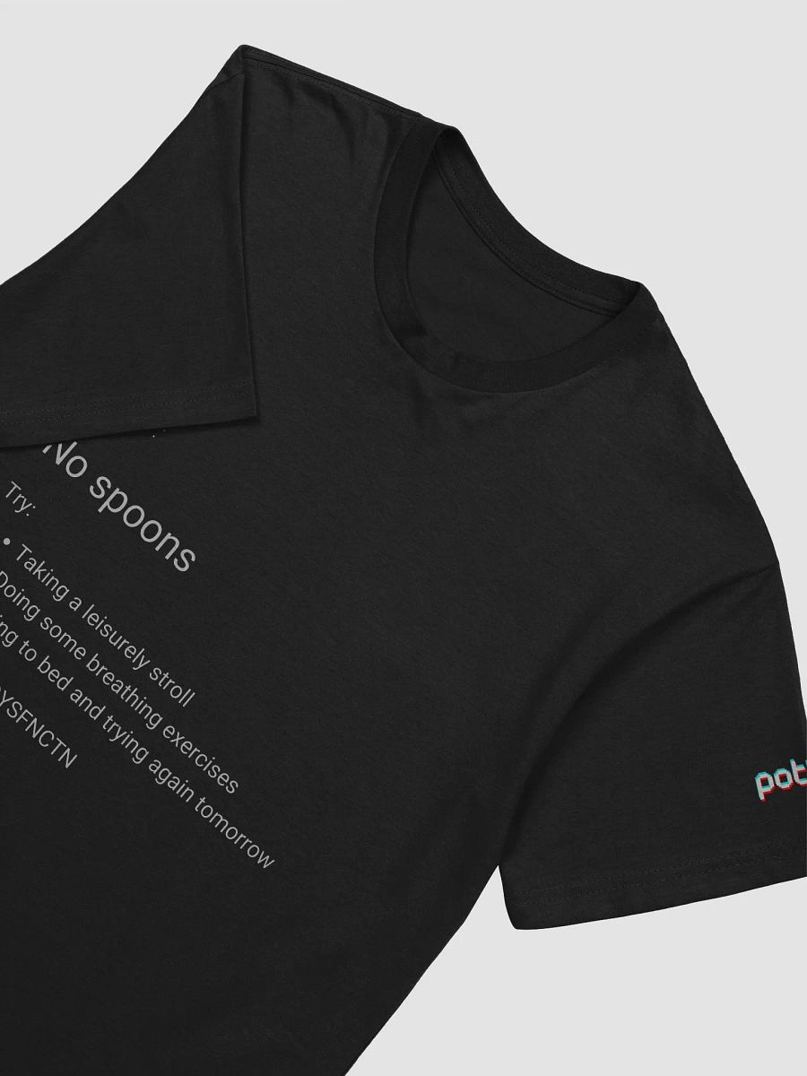 NO SPOONS supersoft tee product image (18)
