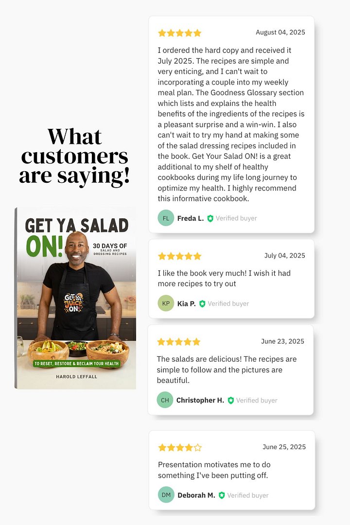 Get Ya Salad On! 30-Day Salad Challenge Bundle (eBook + Digital Companion Workbook) product image (2)