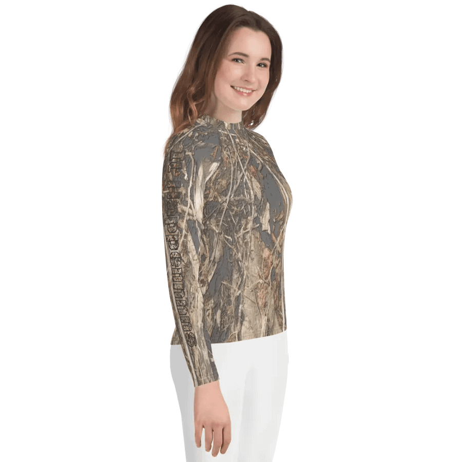 Youth Rash Guard - Dead Split - It Happennnns Camo product image (5)