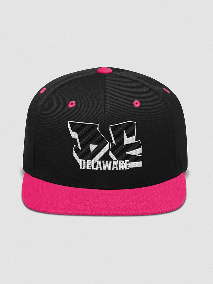 DELAWARE, DE, Graffiti, Yupoong Wool Blend Snapback Hat product image (1)