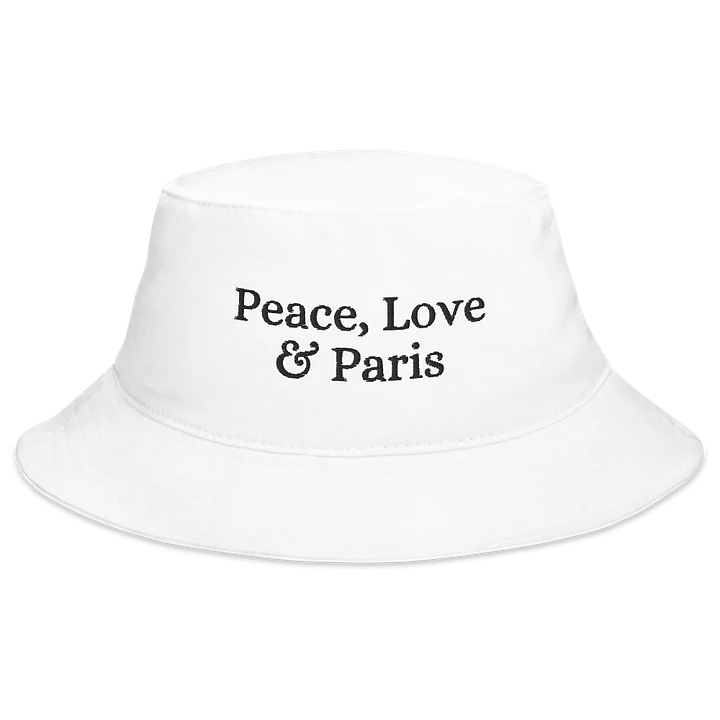 Peace, Love and Paris Bucket Hat product image (2)