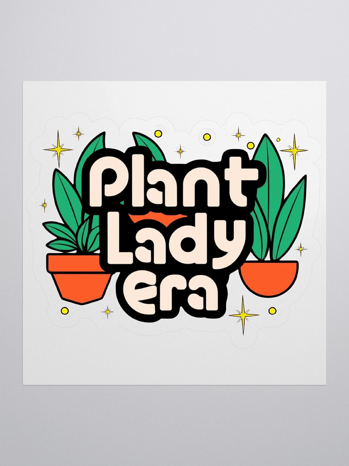 Plant Lady Era Sticker product image (1)