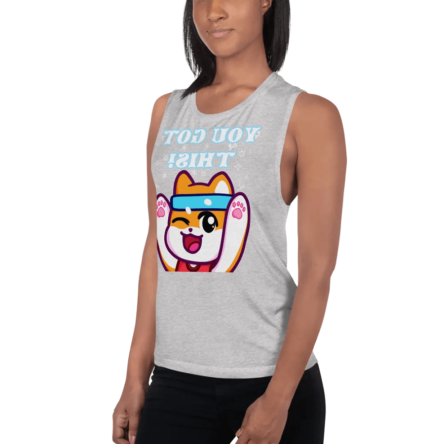 Women's Flowy Scoop Encouragement Tank! product image (8)